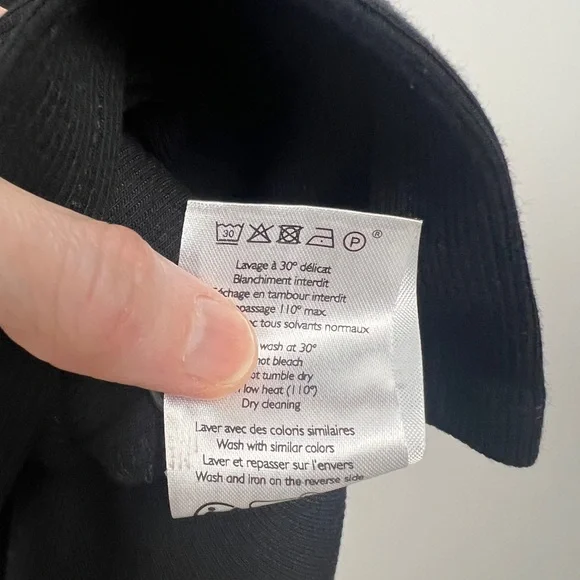 Sezane Size XL Black Fabiola Sleeveless Cotton Ribbed Button Front Midi Dress - Picture 13 of 13